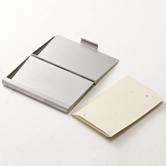 3/$30 - NWT Muji Stainless Card Case Made in Japan - Picture 2 of 4